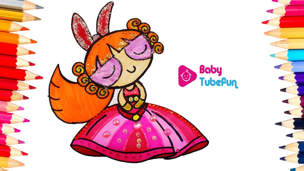Powerpuff Girls colouring Book Pages Rowdyruff Boys Brick Boomer Butch Blossom Bubbles surprise eggs