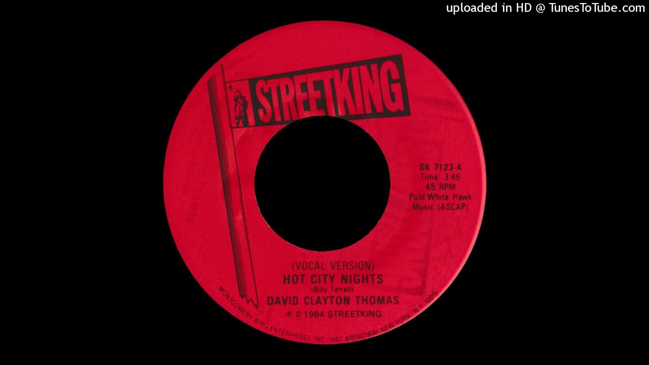 David Clayton Thomas - Hot city nights