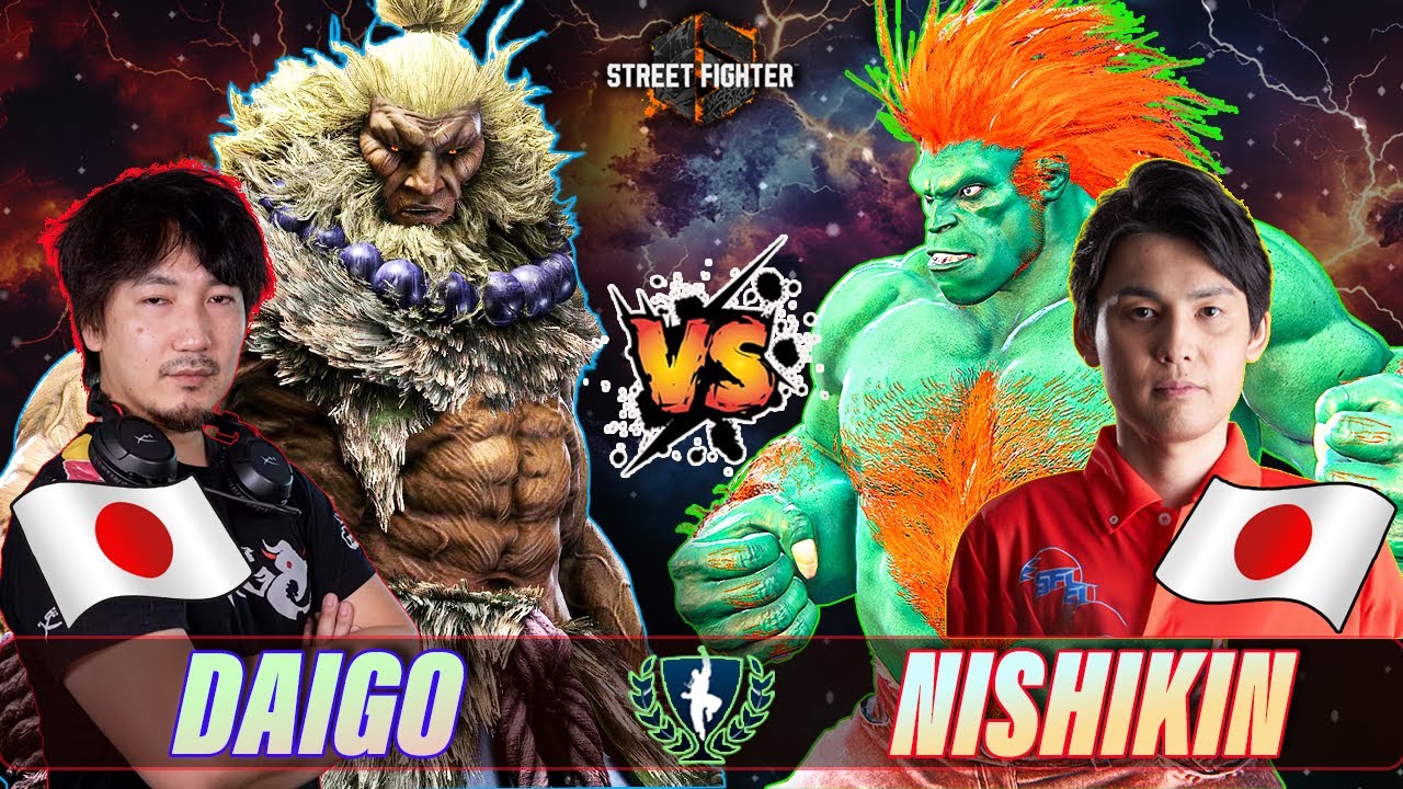 SF6 🔥 AKUMA ♦ DAIGO  VS  NISHIKIN ♦ BLANKA 🔥 Best High Level Gameplay ♦