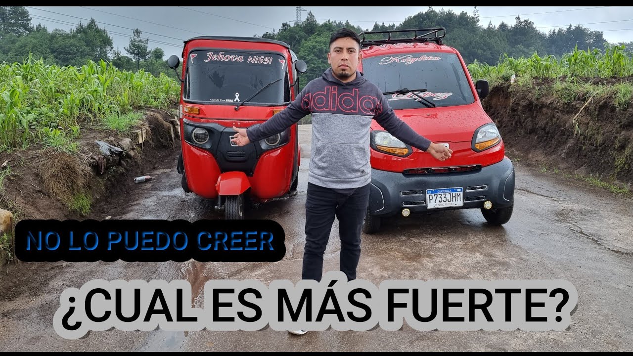 Qute Bajaj vs. Mototaxi Bajaj en una cuesta/cual es el mejor 