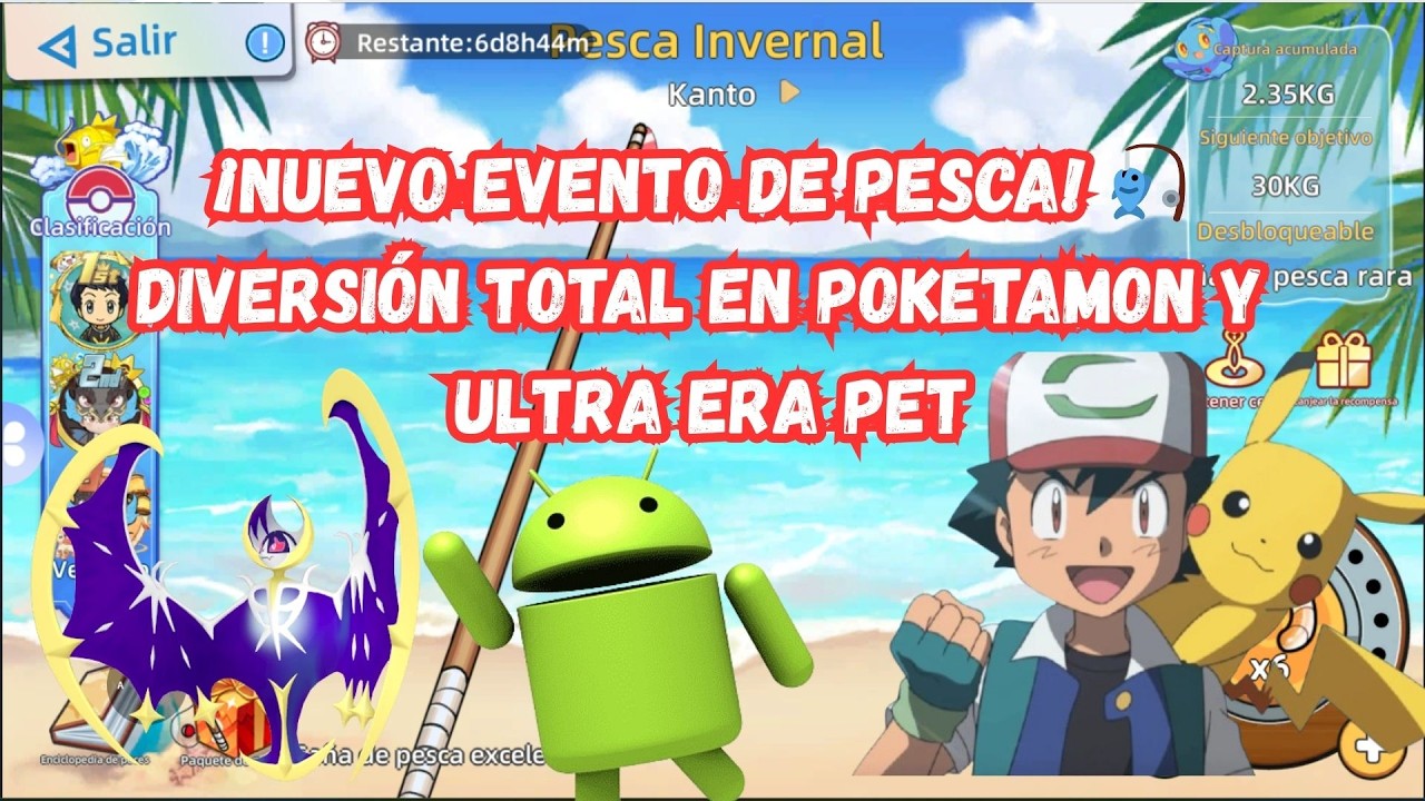 ¡NUEVO EVENTO DE PESCA! 🎣 Diversión total en Poketamon y Ultra Era Pet