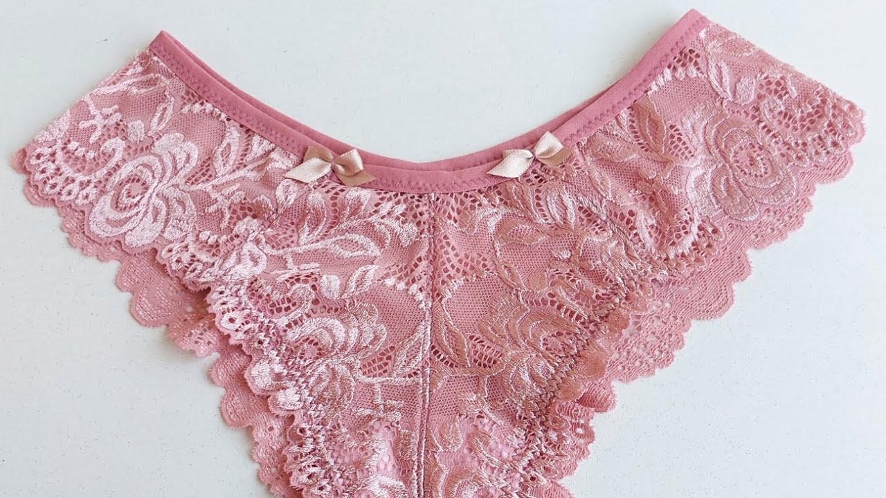 Como coser una ropa interior de encaje #costura #encaje #lencería #tutorial #parati #diy #emprende 
