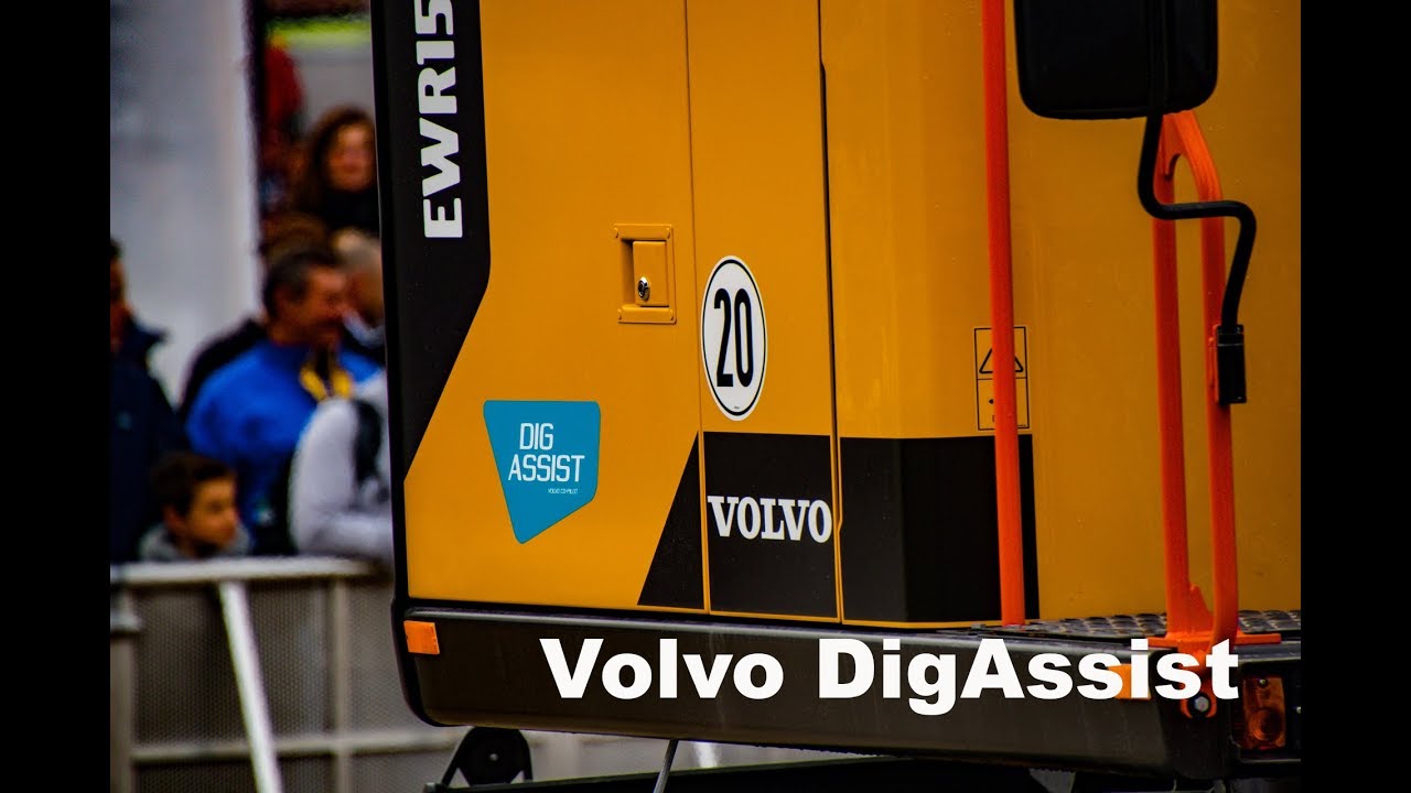 Volvo DigAssist Maschinensteuerung