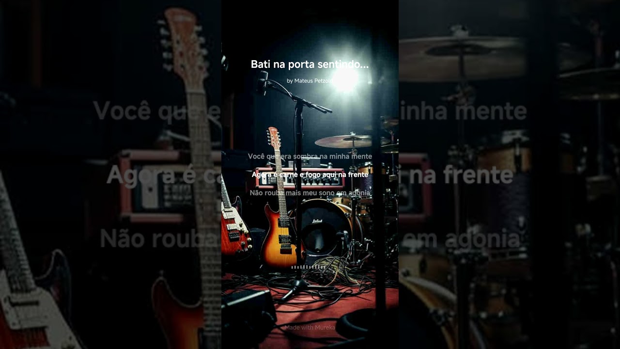 Bati na porta sentindo o peito em chamas 🎧🎶❤️ espero que vcs curtam muito essa música 🎧🎶❤️💯