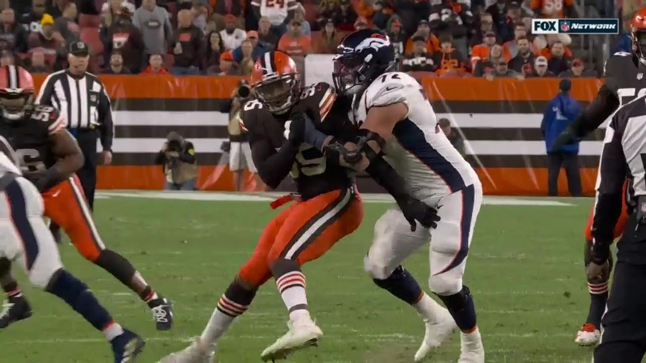 Garett Bolles vs Myles Garrett (2021) | OL vs DL Matchup