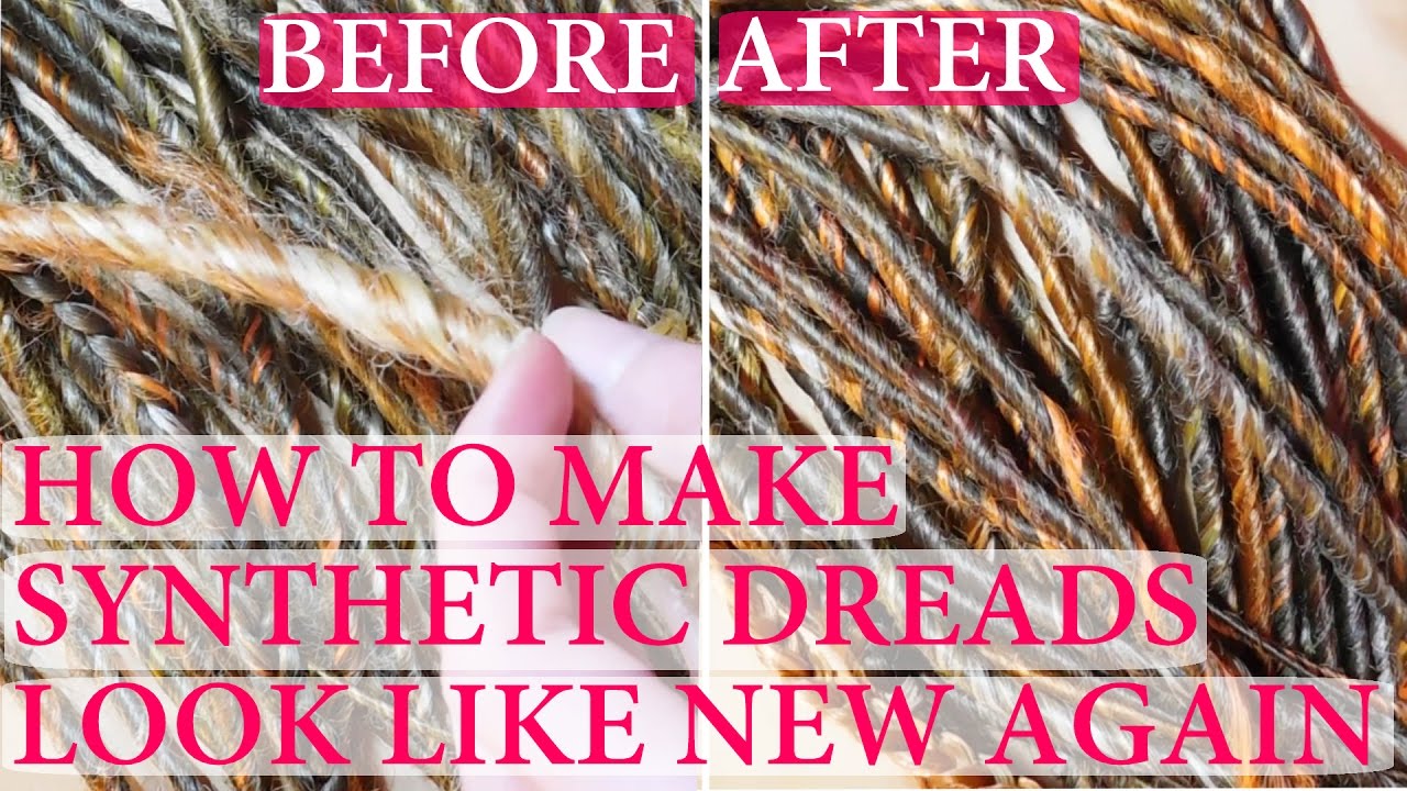 HOW TO: reseal SYNTHETIC DREADS