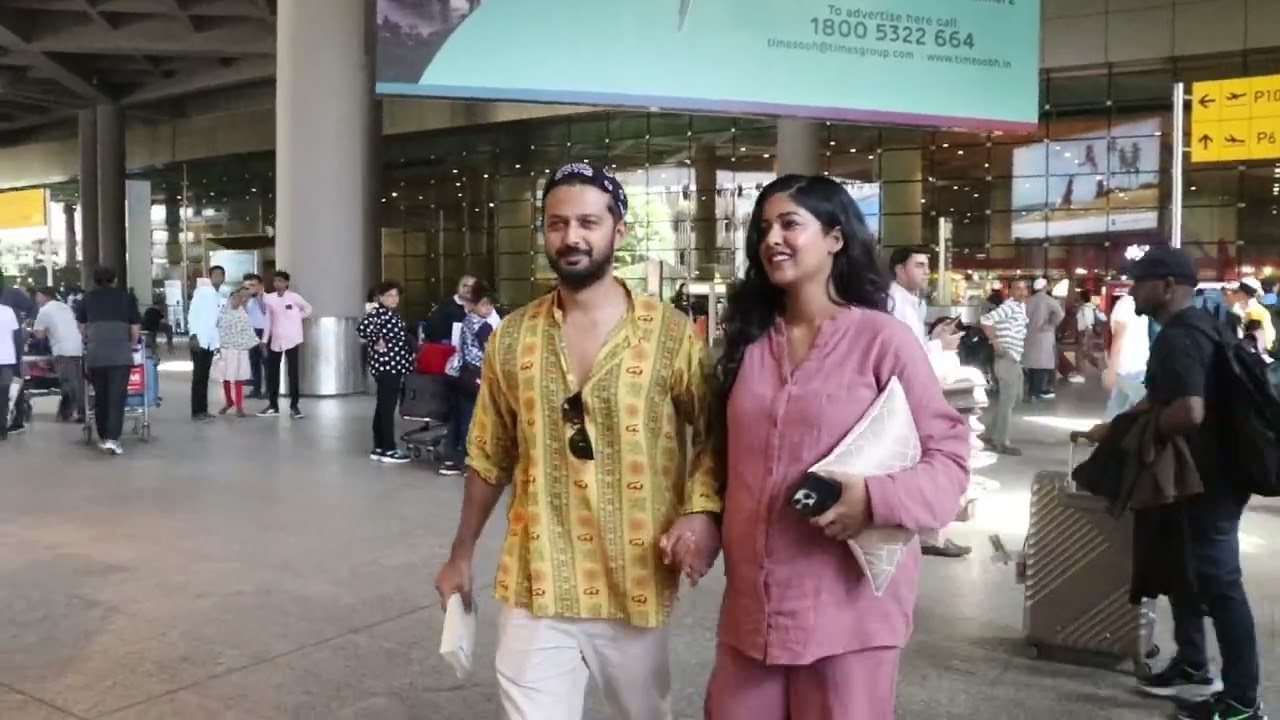 Ishita Dutta & Vatsal Sheth Spotted At The Airport || Soon To Be Parents