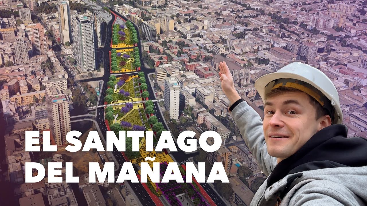 Un parque sobre la autopista y otros fascinantes megaproyectos de Santiago