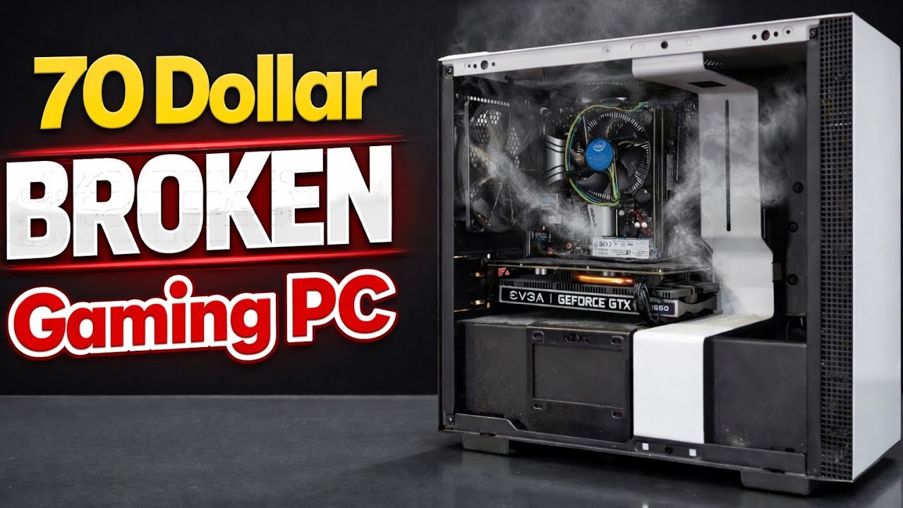 $70 Broken Gaming PC | Boot or Bluescreen EP 20