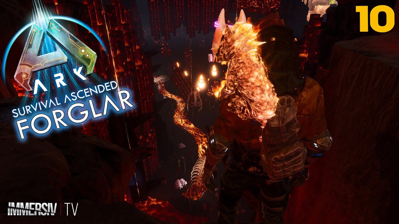 J'AI SURVECU A L'ENFER POUR CAPTURER CETTE WYVERNE | ARK ASCENDED FORGLAR | EP10