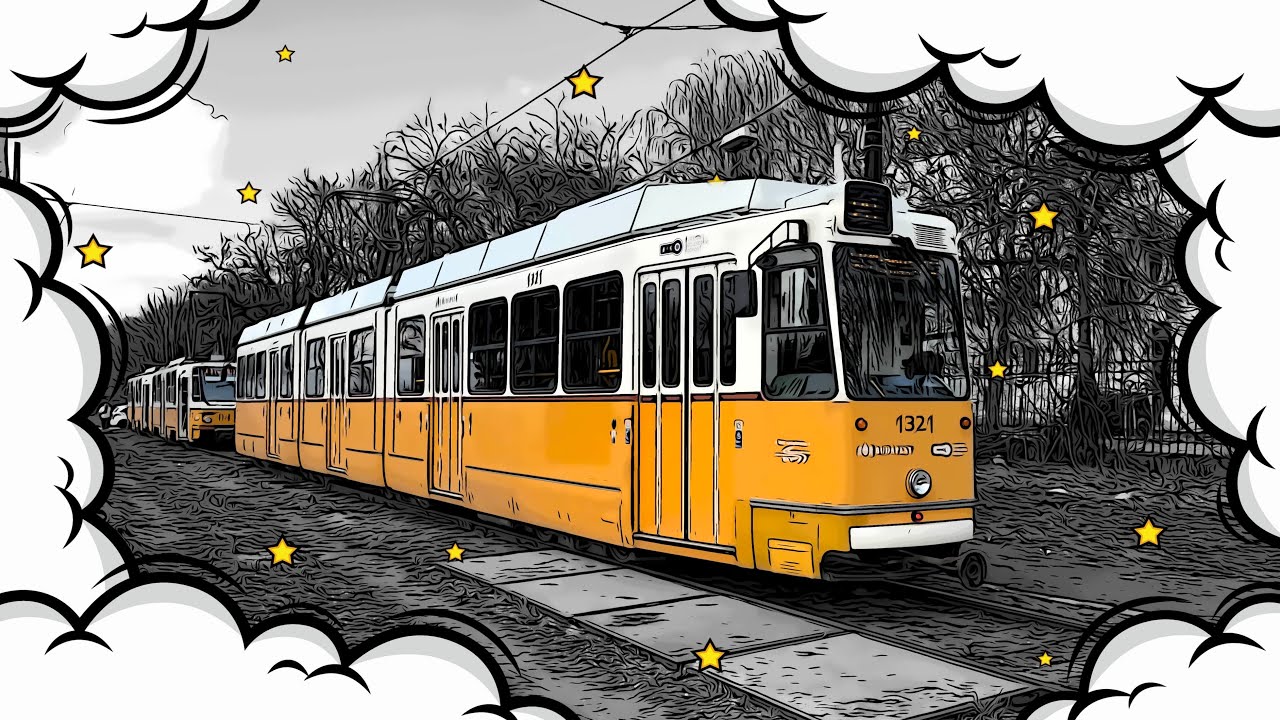 [28] Izraelita temető - Blaha KCSV-vel 🚃 (4K50, HDR)