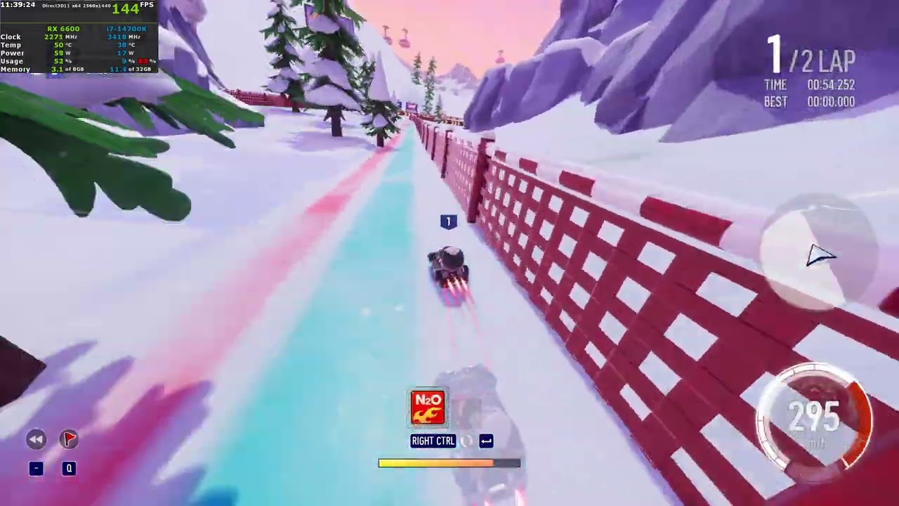 Kartrider Drift - S07 - 02:20:027 - Glacier Snowbound Slopes - Upside Down (66768030)