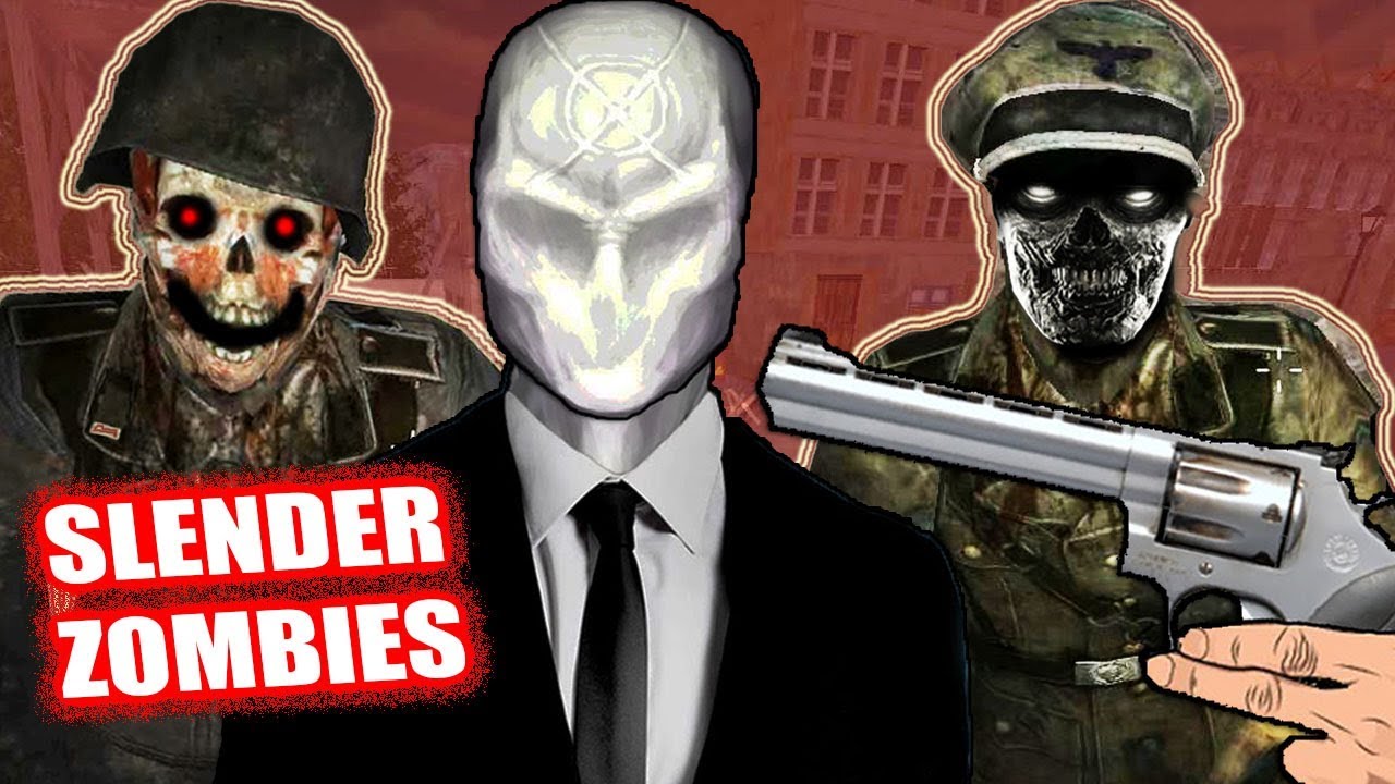 MATO A SLENDER & SUS ZOMBIES de la Segunda Guerra Mundial!! - Slenderman Must die (Funny Moments)