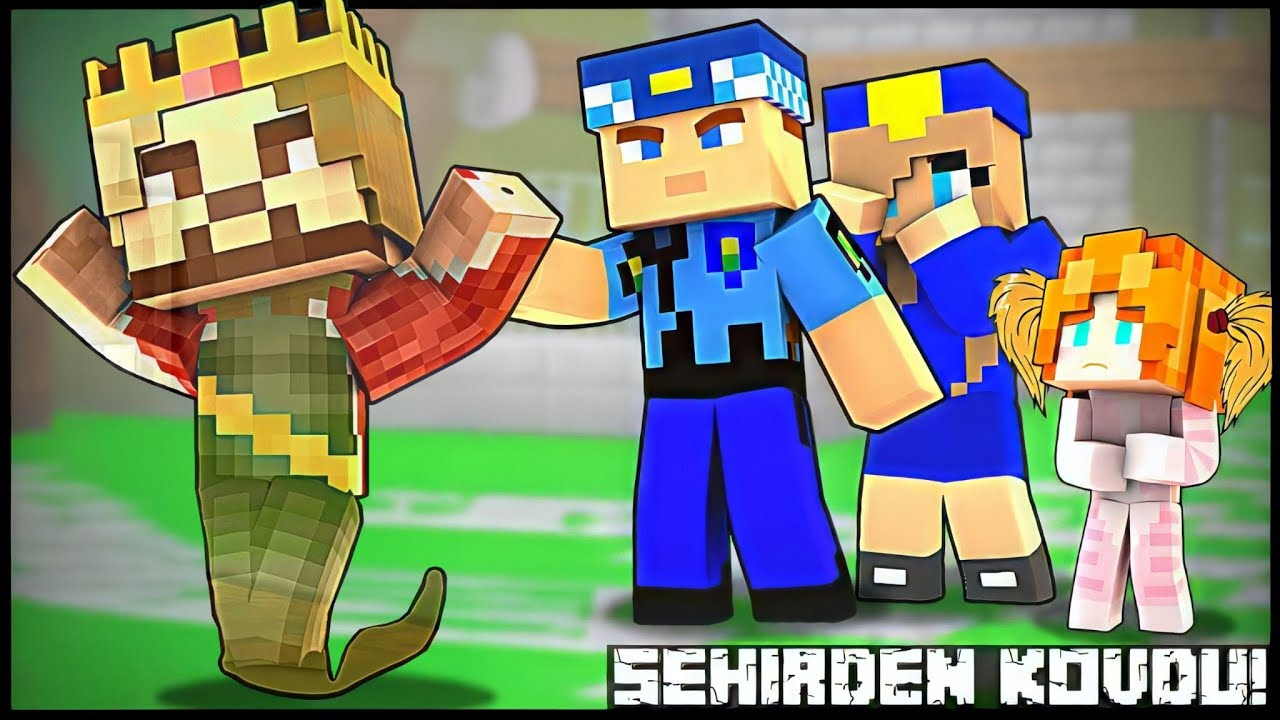 KEREM KOMİSER HAYALET RÜZGARI ŞEHİRDEN KOVDU 😱 - Minecraft