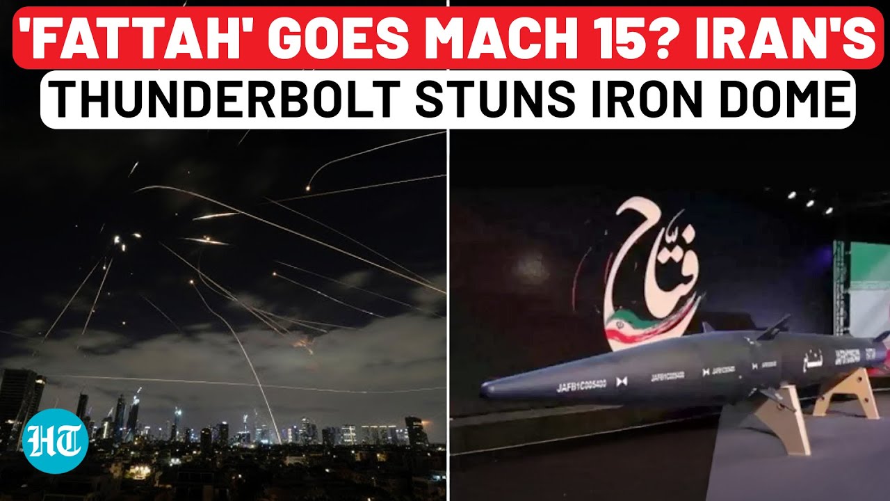'Fattah' Breaks the Internet: Iran’s Missile Flies at 15 Times Speed of Sound, Shaking Israel's Dome