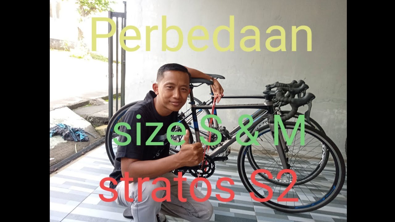 perbedaan size M dan size S pada polygon stratos S2 2021 