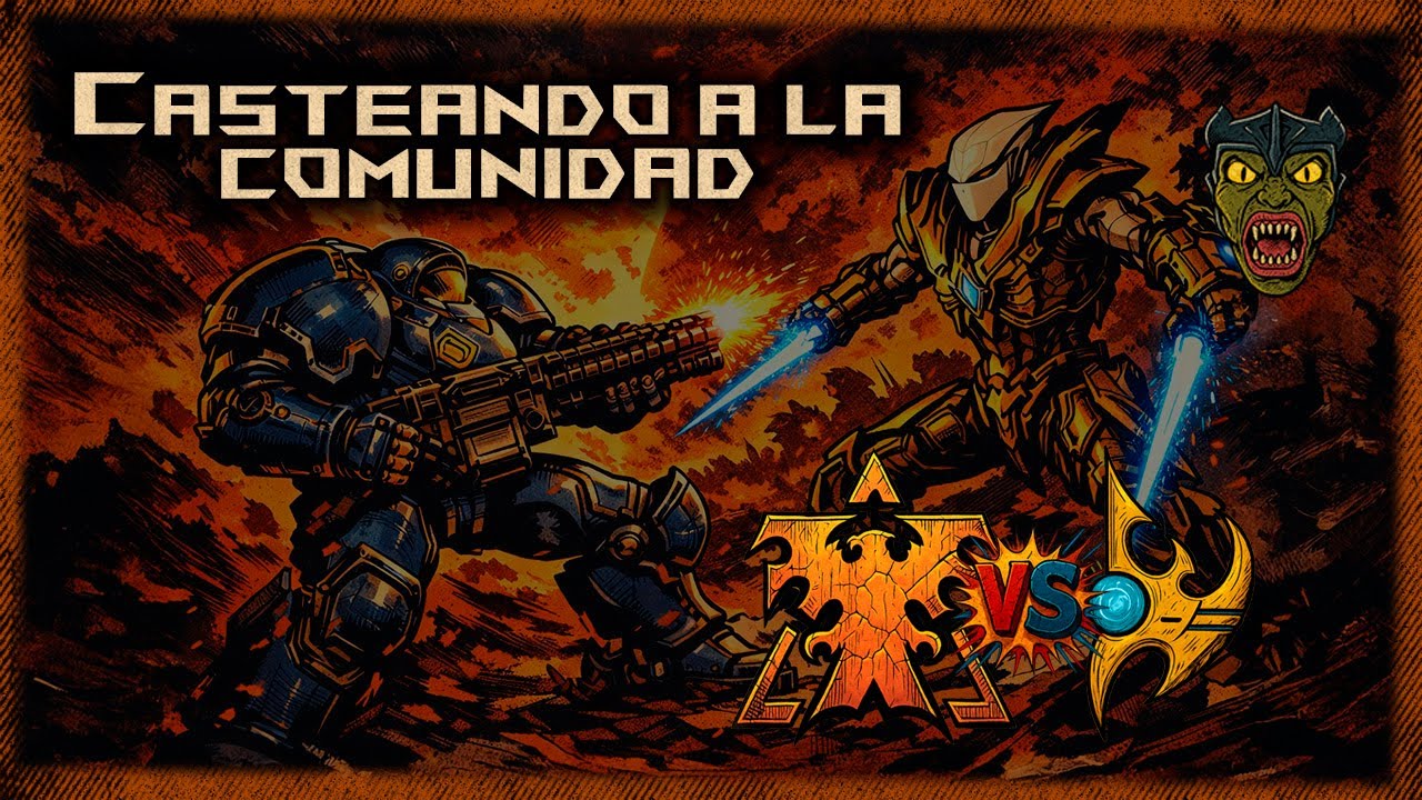 ¡Duelo al mejor de 5! ⚔️ Terran vs Protoss | CALC | Starcraft