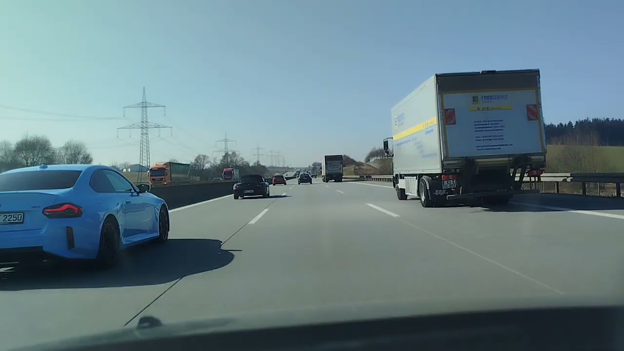 a short autobahnfahrt to Gersthofen A8 Germany 🇩🇪