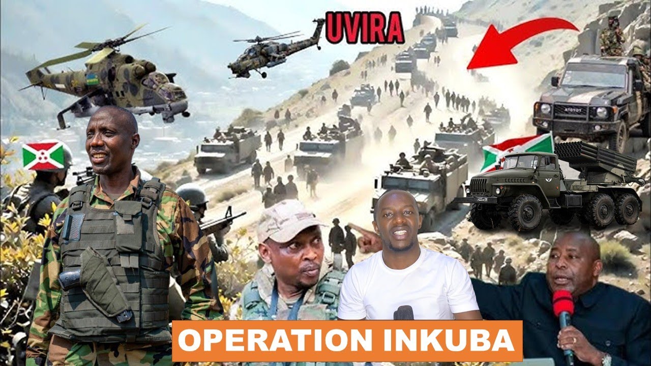 #OPERATION INKUBA#MA23 ZIKOZE AMATEKA#UVIRA INDEGE ZIRARASHWE NAMA#DRONE NEVA  YATATSWE BUJUMBURA