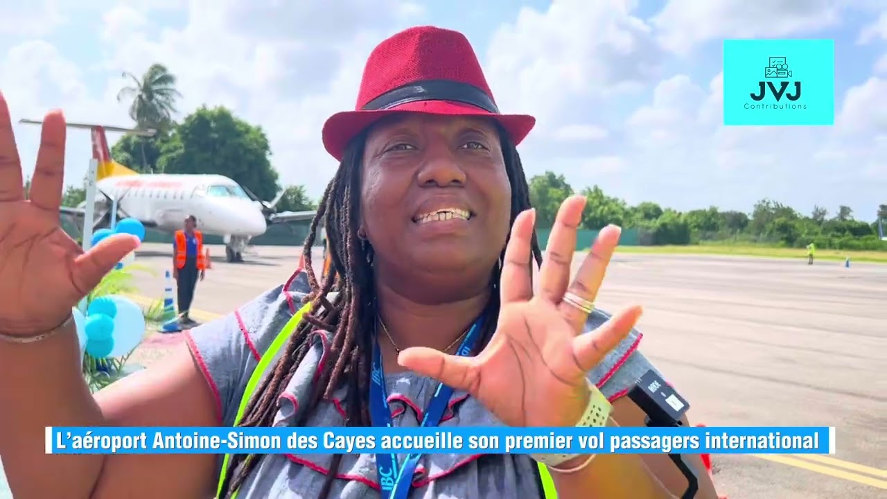 L’aéroport Antoine-Simon des Cayes accueille son premier vol passagers international 