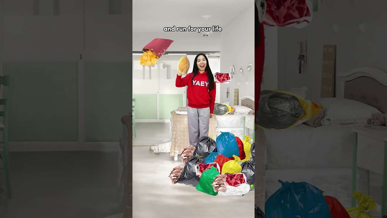 How to clean your room in 1 minute