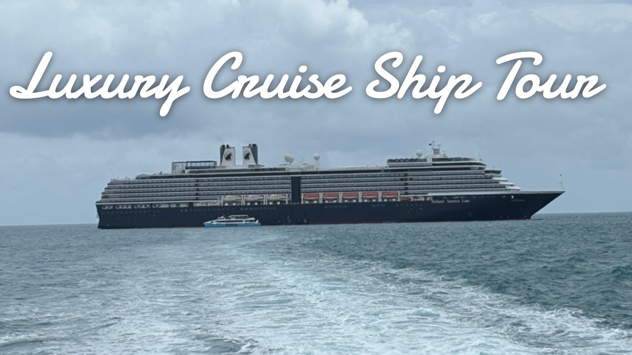 Внутри прекрасного круизного лайнера MS Westerdam компании Holland America Line