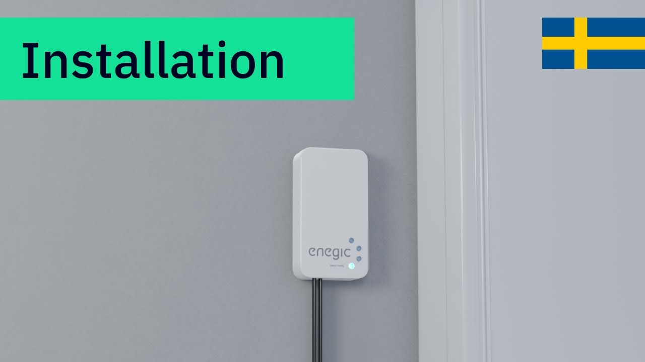 Installation Enegic Monitor 🇸🇪