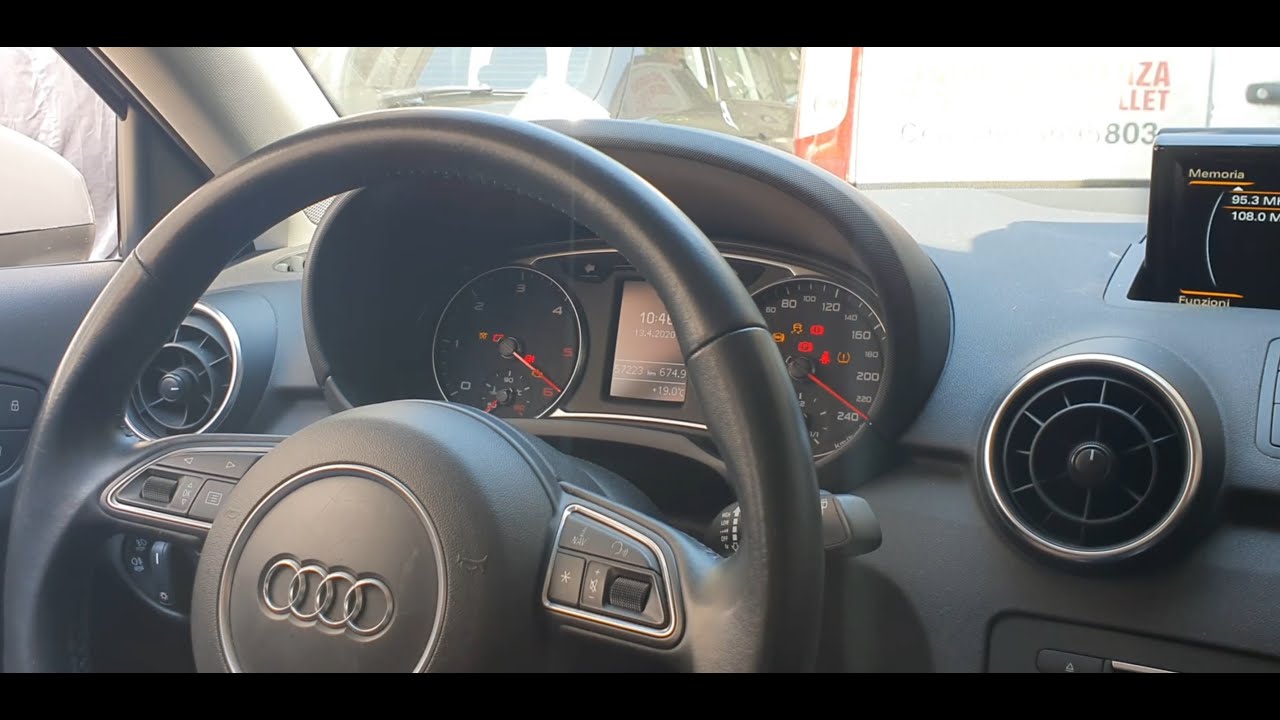 Audi A1 8X Intera Video Codifica ObdEleven: Test delle Lancette - Gauge Test - Needle Sweep