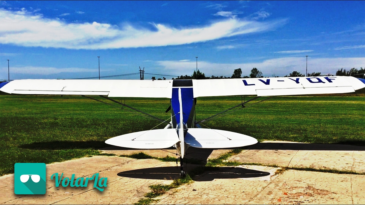 Vuelo final de adaptación a PA11 | Vuelo solo | Aeroclub Río de la Plata | EZP