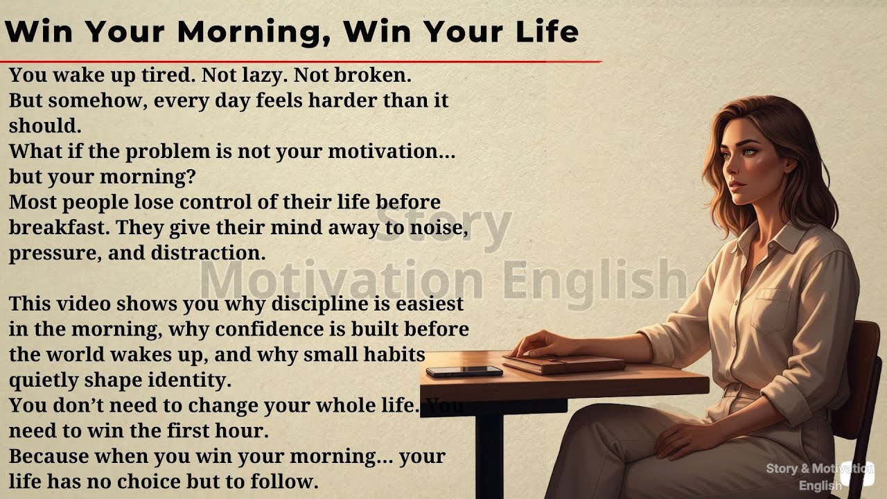 Win Your Morning, Win Your Life | 8 Powerful Habits That Build Discipline, Focus & Success.