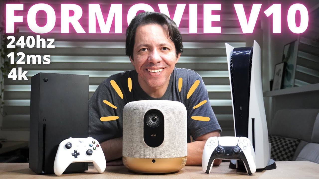 Projetor FORMOVIE V10 4K- O inicio da nova era de projetores GAMER