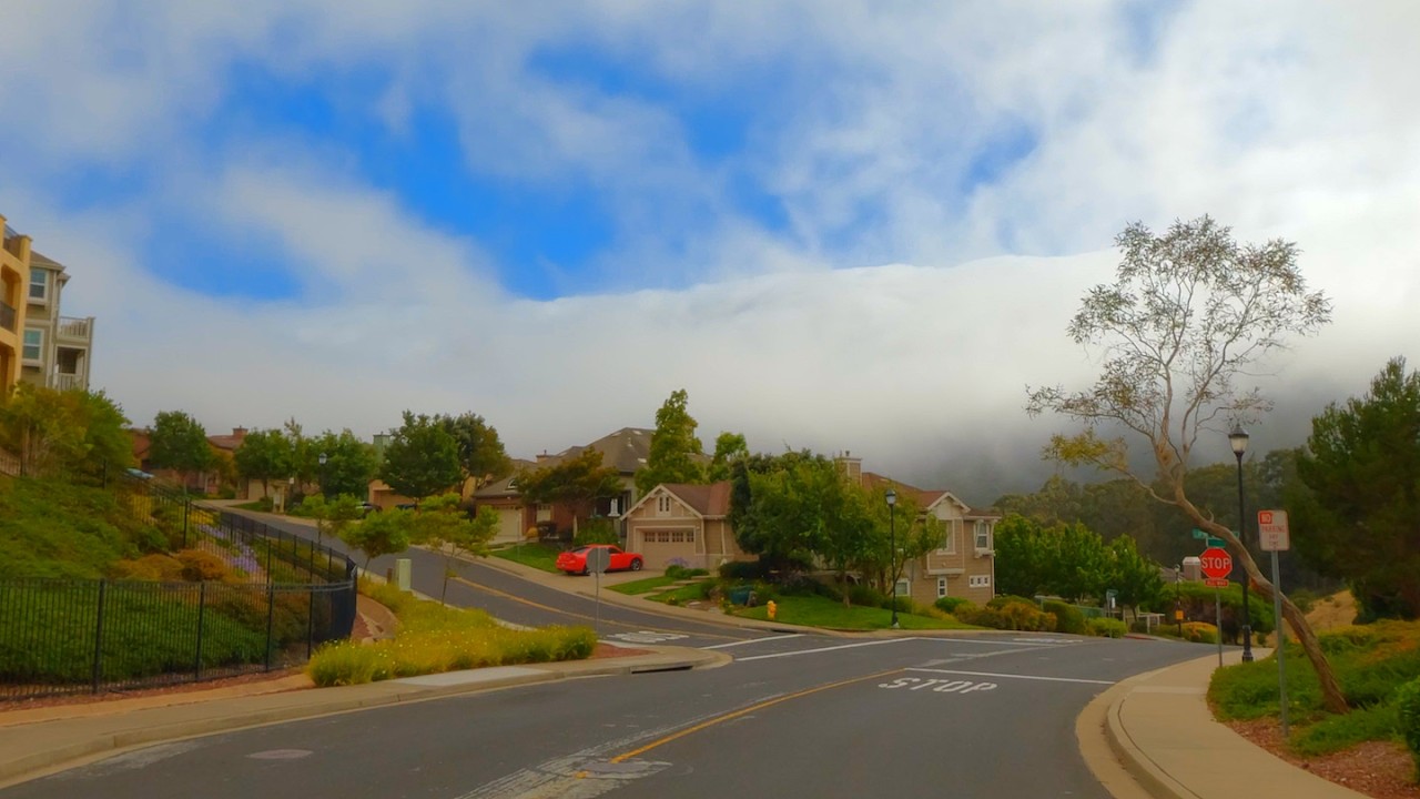 San Bruno Mountain Scenic Loop | San Francisco Bay Area, California | Ambient Sound, No Music | 4K