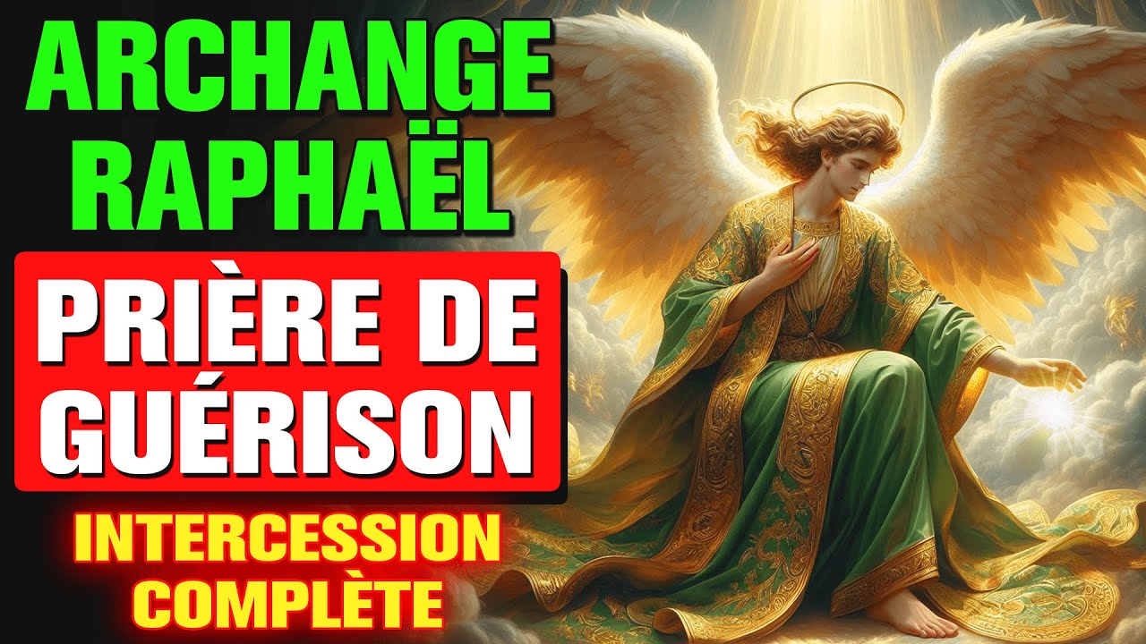 🟢 PRIÈRE DE GUÉRISON AVEC L’ARCHANGE SAINT RAPHAËL 🔥 Miracle dès maintenant !