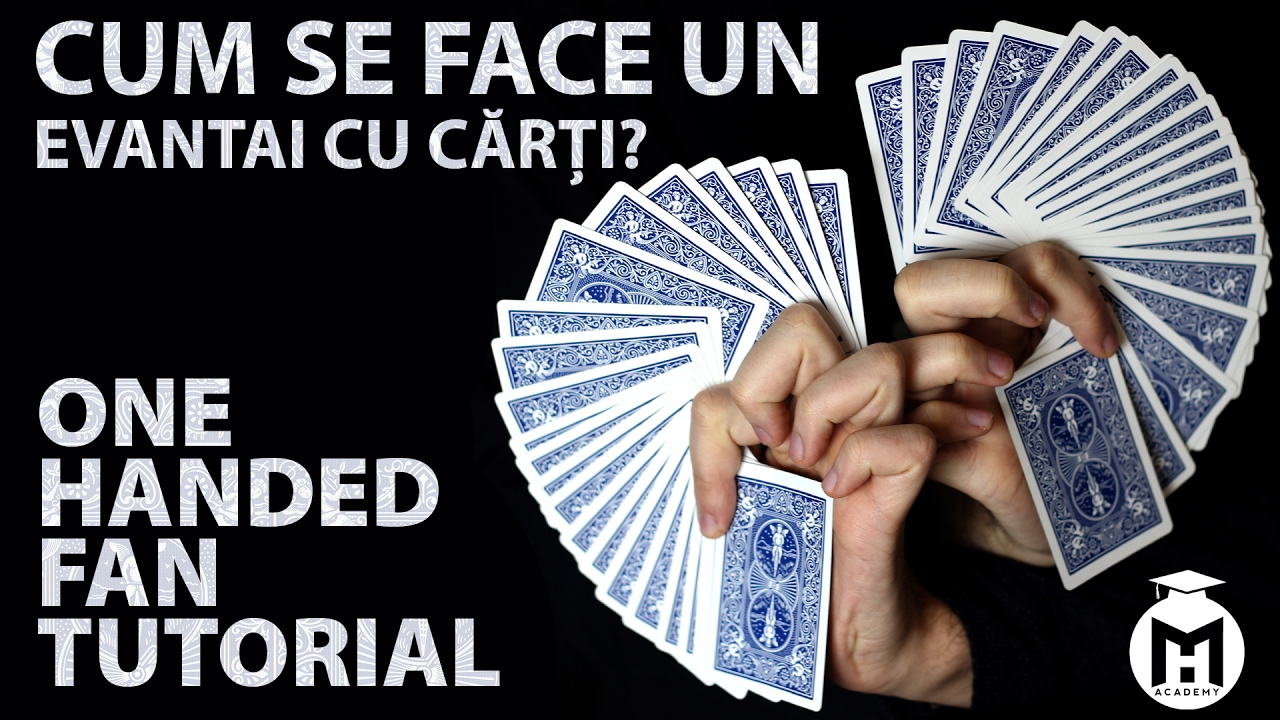 Cum sa faci un evantai? One Handed Fan Tutorial - Magic House Academy #1