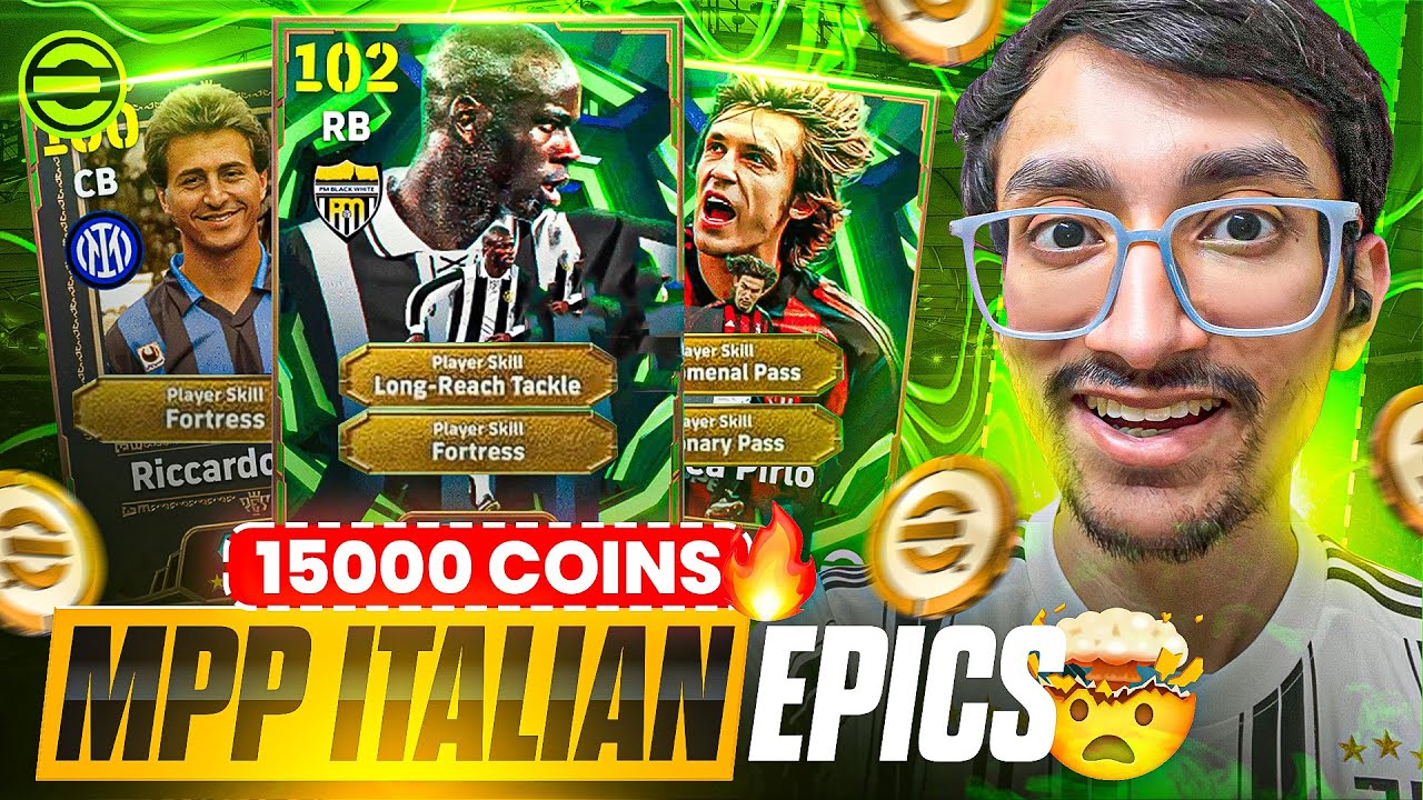 FRAUD KONAMI 🤬| 107 LONG REACH TACKLE LILIAN THURAM + 106 PIRLO + 105 FORTRESS RICCARDO FERRI 🥶
