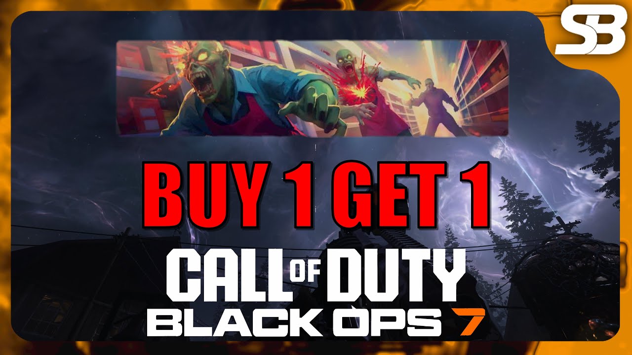 BO7 Купи 1, получи 1 визитку (Black Ops 7 Zombies Купи 1, получи 1 визитку)