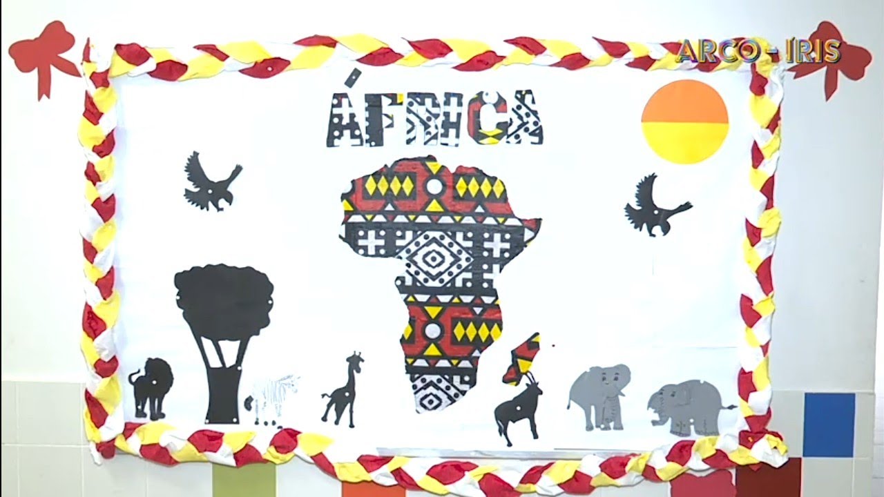 Complexo Escolar Privado Império da Aprendizagem📝festejou o dia de África🌍com feira gastronómica.