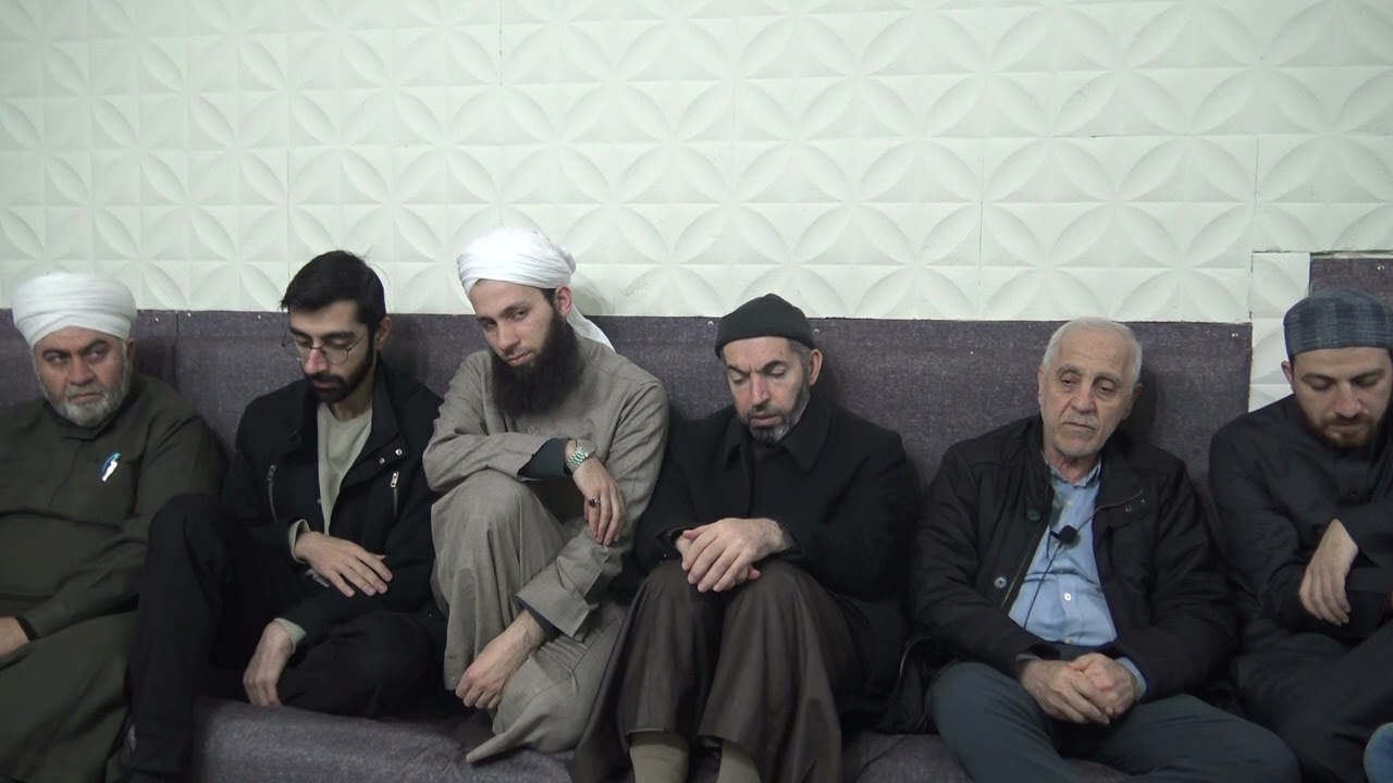 كلمه طيبه لفضيله الشيخ عبد الرحمن محمد سعيد رمضان البوطي بحضور باقه من المشايخ والعلماء وطلاب