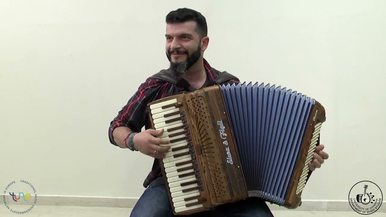 Demonstration of modern accordion techniques in today's Greece by Thanos Stavridis