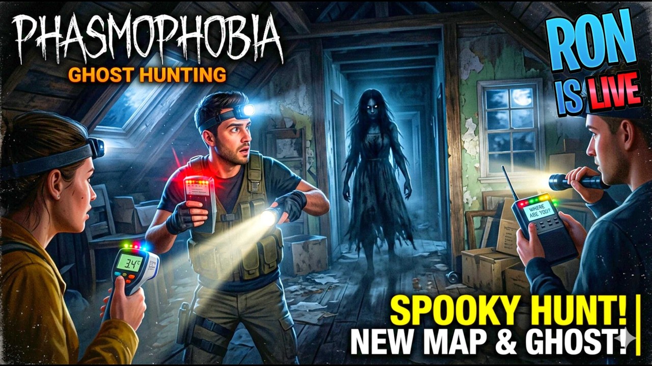 Phasmophobia || New Challenge & Event Fun