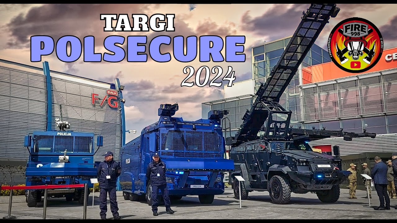 TARGI POLSECURE 2024 | EKWIPUNEK, WOZY BOJOWE, BROŃ - RELACJA