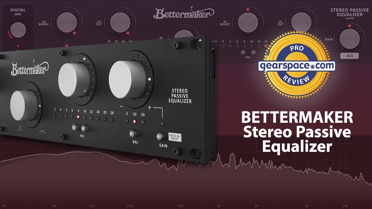 Bettermaker Stereo Passive Equalizer Review