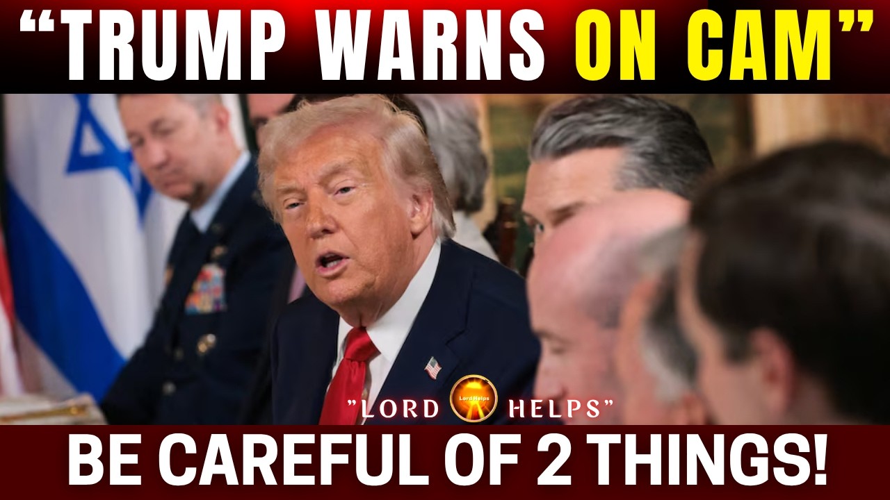 🔴Срочная новость: Трамп предупреждает об этих двух вещах (никто к этому не готов) | Послание Бога...