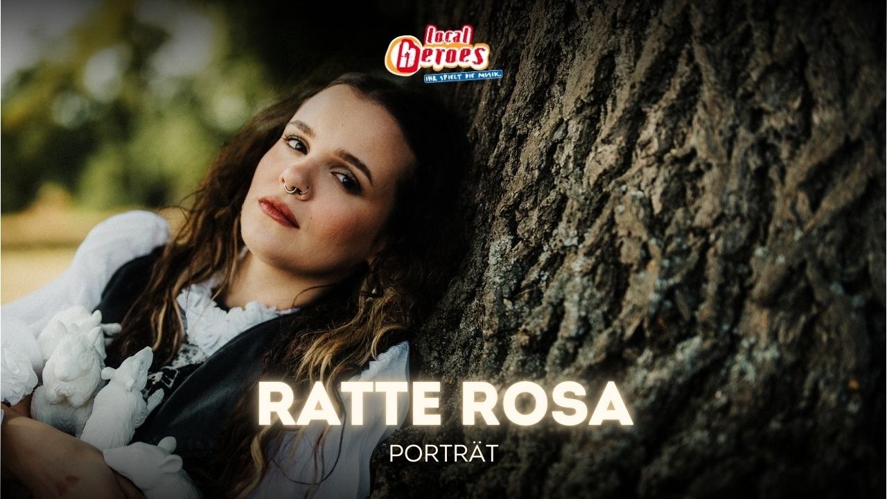Ratte Rosa - Porträt