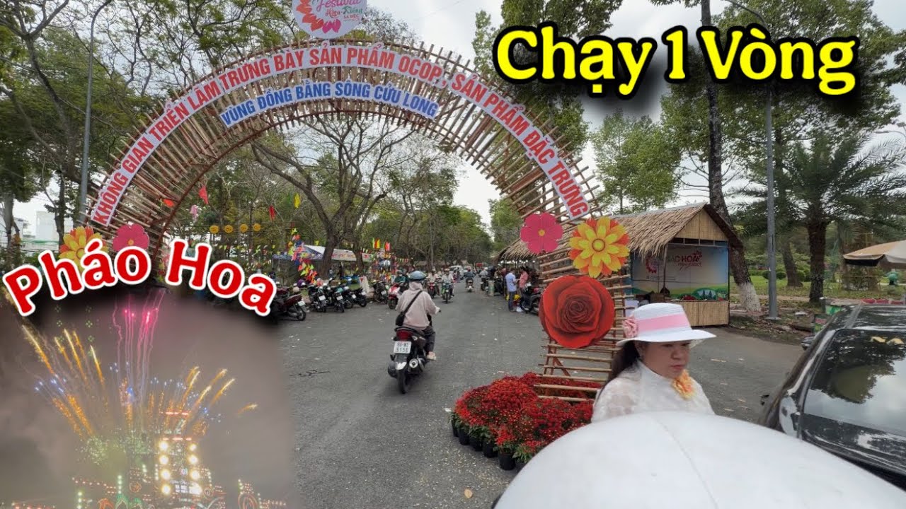 Châu Toàn Vlog - Chạy 1 Vòng Lễ Hội Tại Sa Đéc , Và Làm Món Cơm Trưa