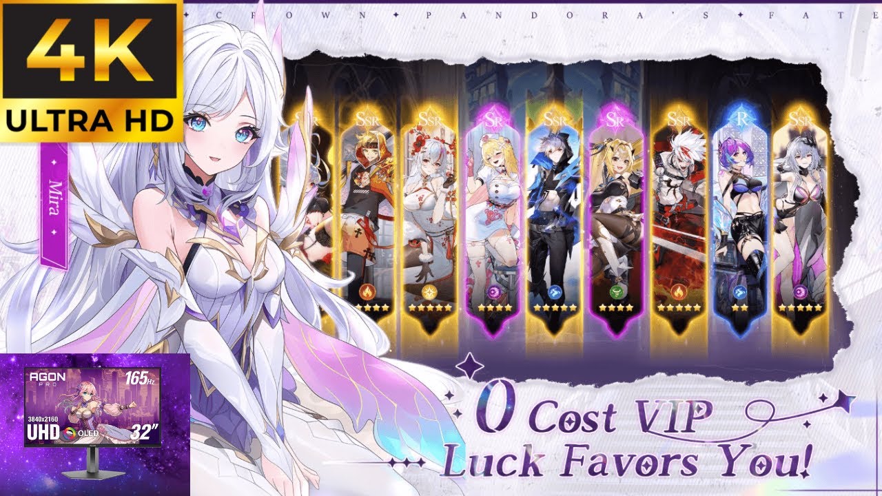 Grand Crown: Pandora's Fate | AOC AG326UD QD-OLED 4k 165FPS