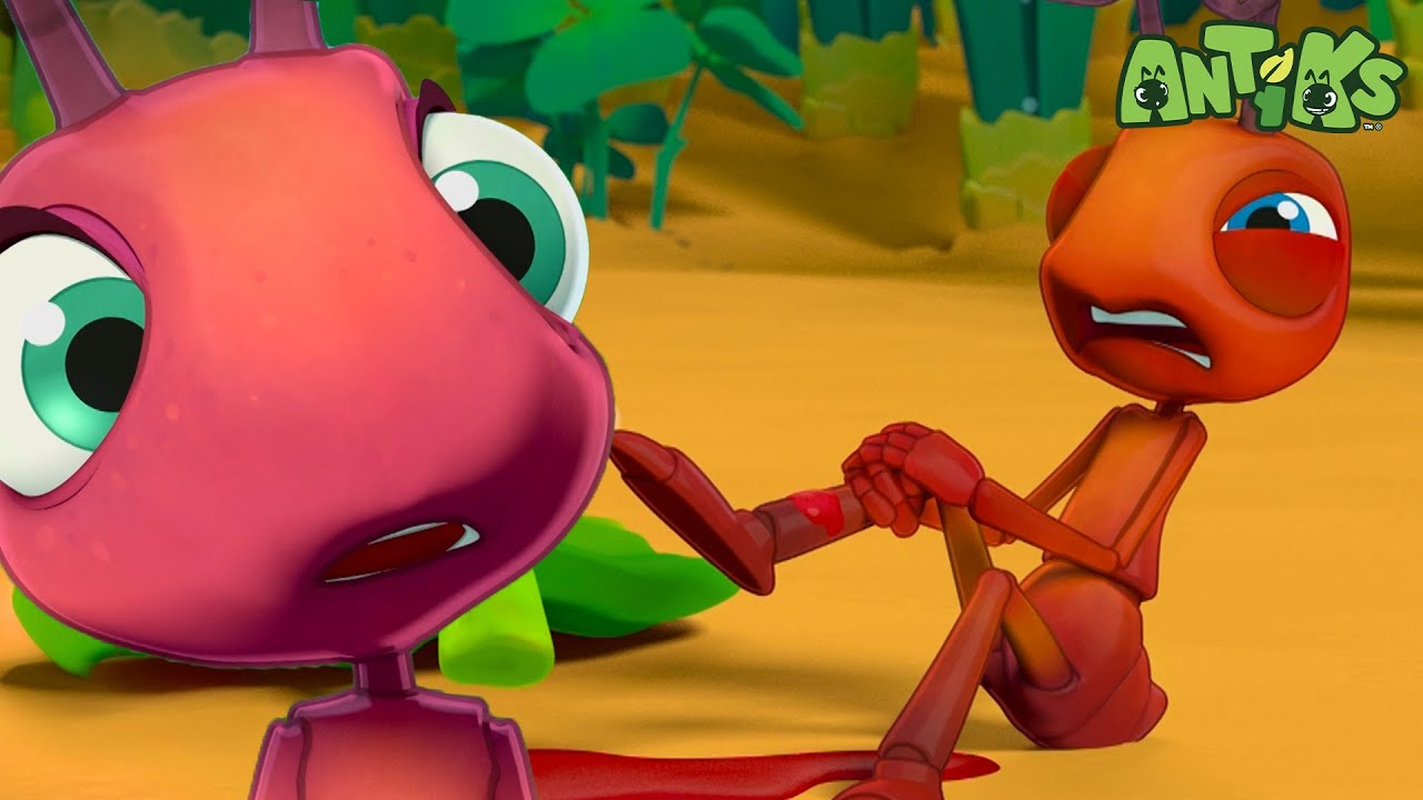 Break a Leg! 🦵🏻 | Antiks | Monster kids cartoons | Funny stories