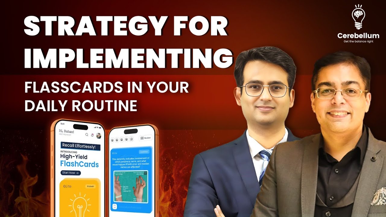 Cerebellum's Flashcards Strategy That Actually Works | Here&rsquo;s the RIGHT Way (NEET PG/FMGE/INI-CET)
