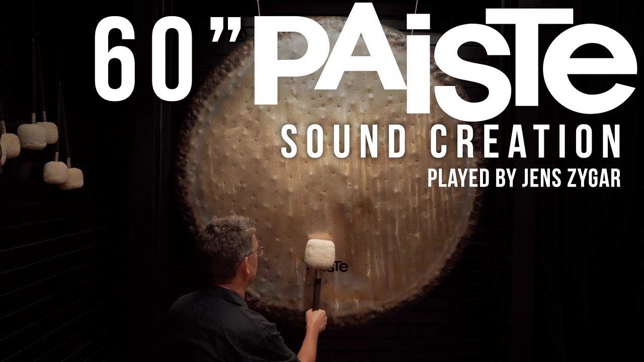 60” Paiste Sound Creation Gong played by Jens Zygar at Memphis Gong Chamber