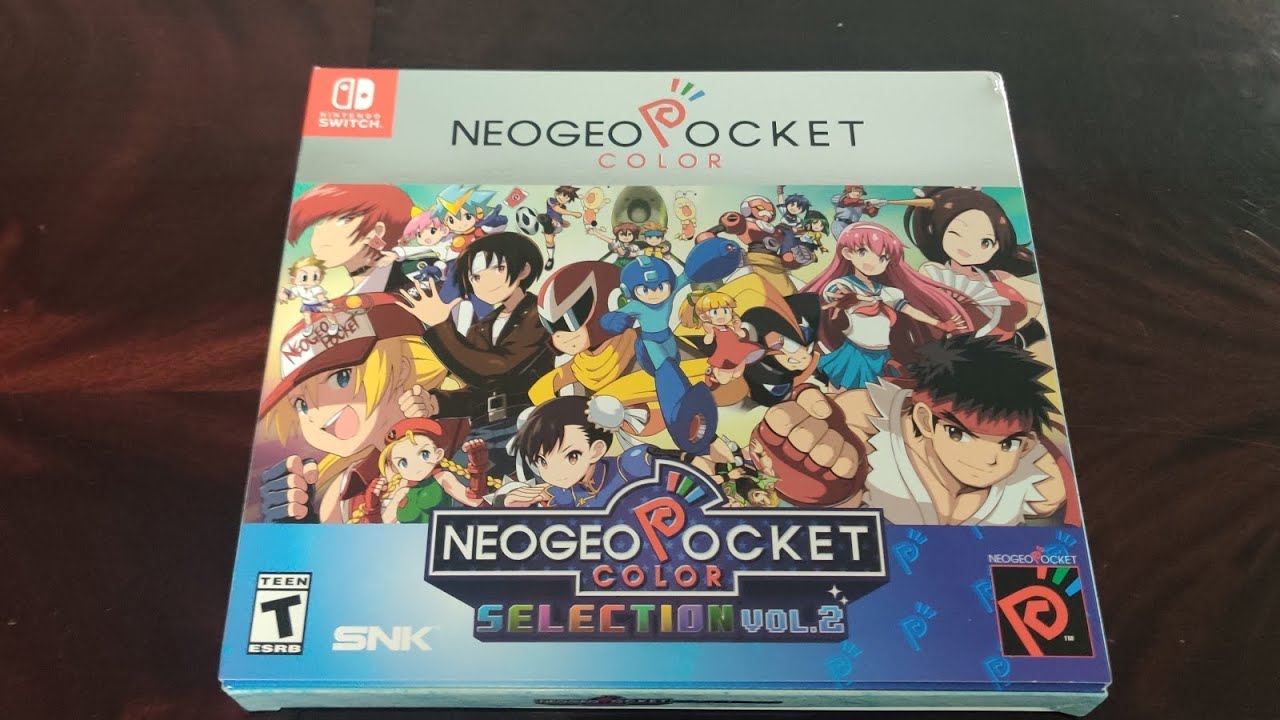 Neogeo Pocket Color Selection Vol 2 Collector Edition Nintendo Switch Unboxing Video